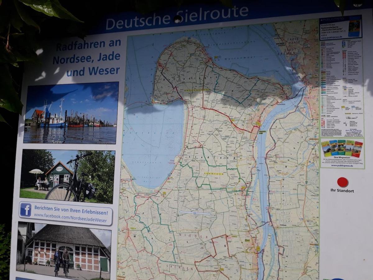 Ferienhaus Strandblume Elsfleth Esterno foto